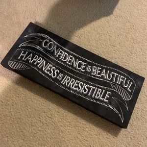 “confidence is beautiful..” wall art